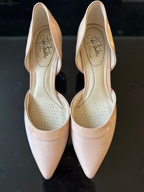 LifeStride Saldana Blush Nude Pointed Toe Pumps Heels Size 8M